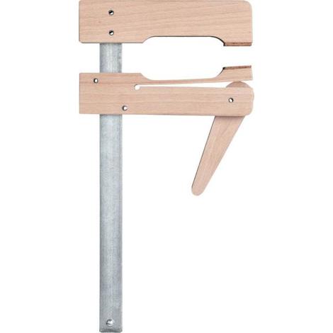 FORTIS 200mm Leimzwinge - Hochwertige Federzwinge für präzise Holzverbindungen